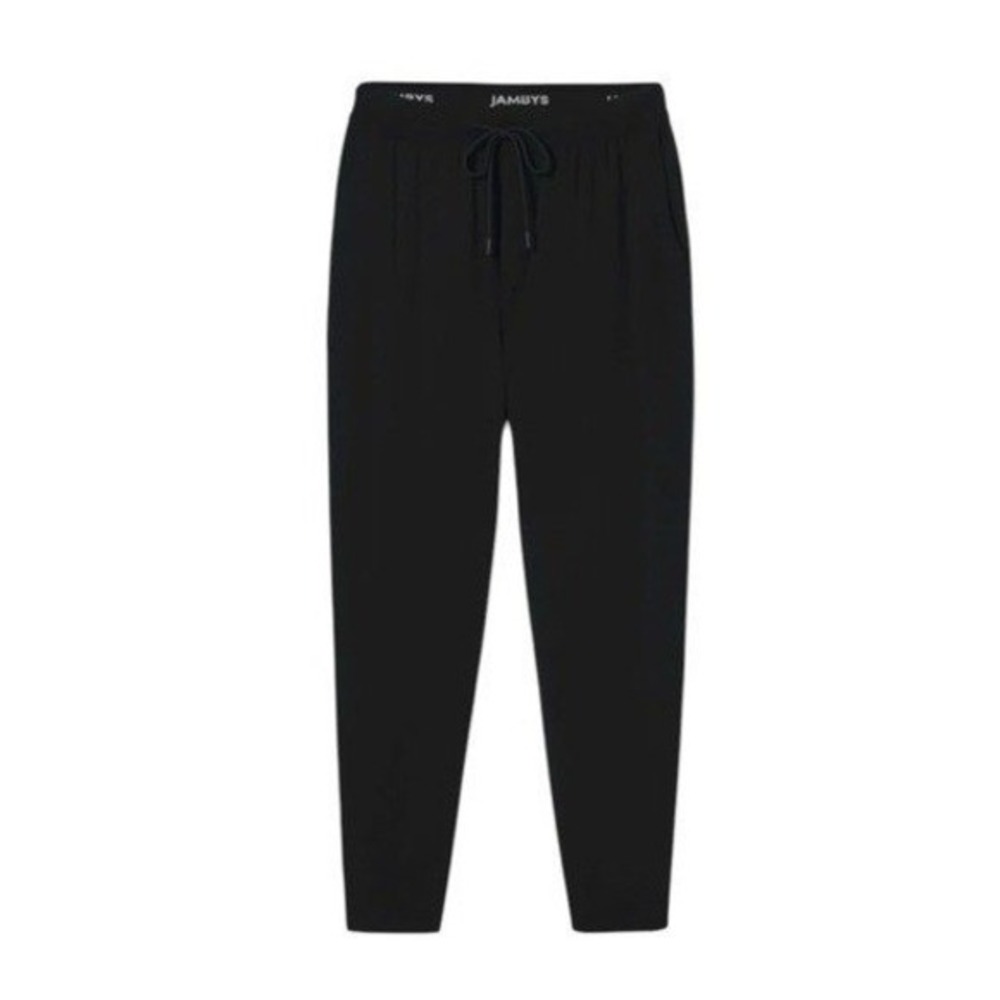 Jambys Long Jambys Breathable No-Sweat Sweatpants Black Modal Sleep Pants Pajama
